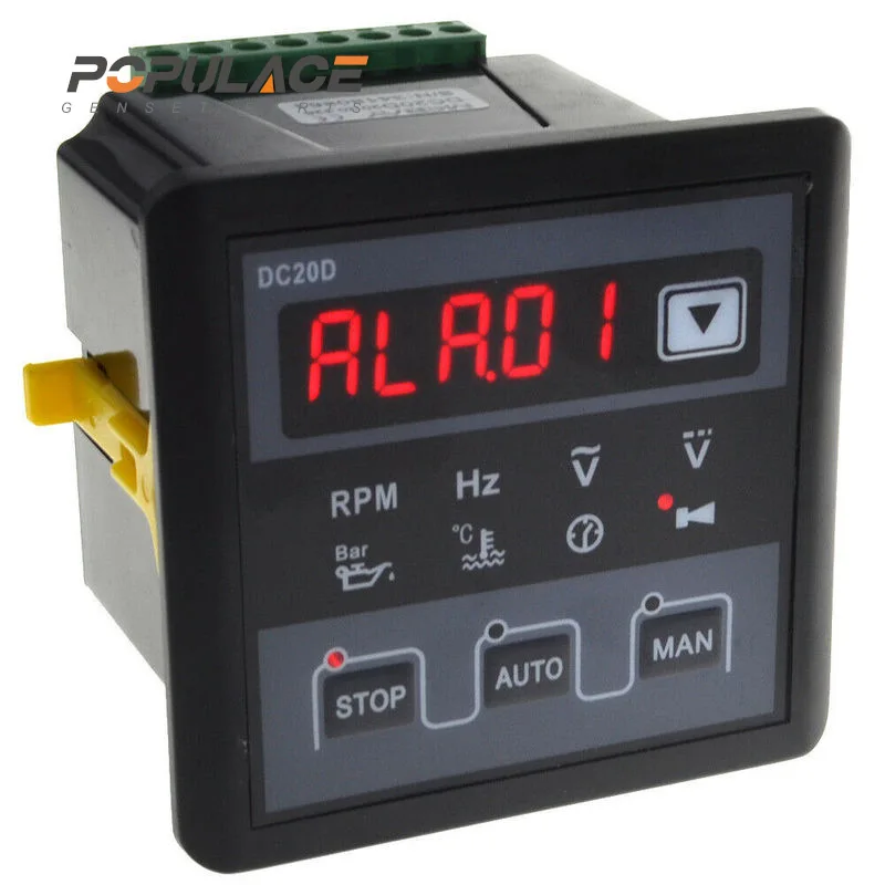 

DC20D air-cooled diesel generator set controller digital multi-function instrument panel automatic control module