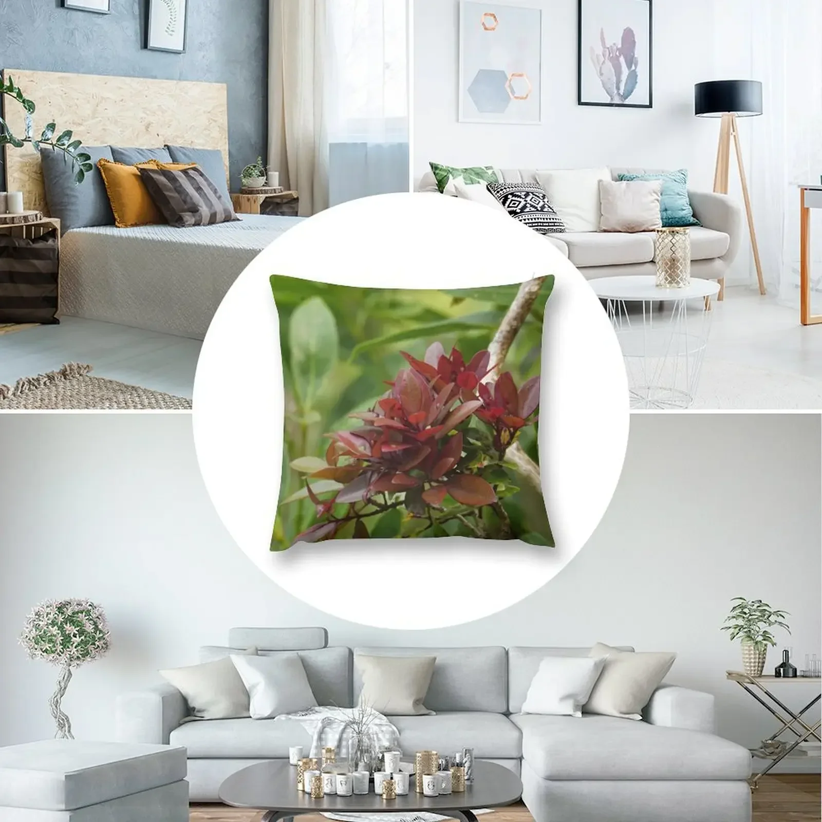 Liko Lehua Throw Pillow Decorative pillowcase Christmas Pillow Decorative Sofa Cushion pillow