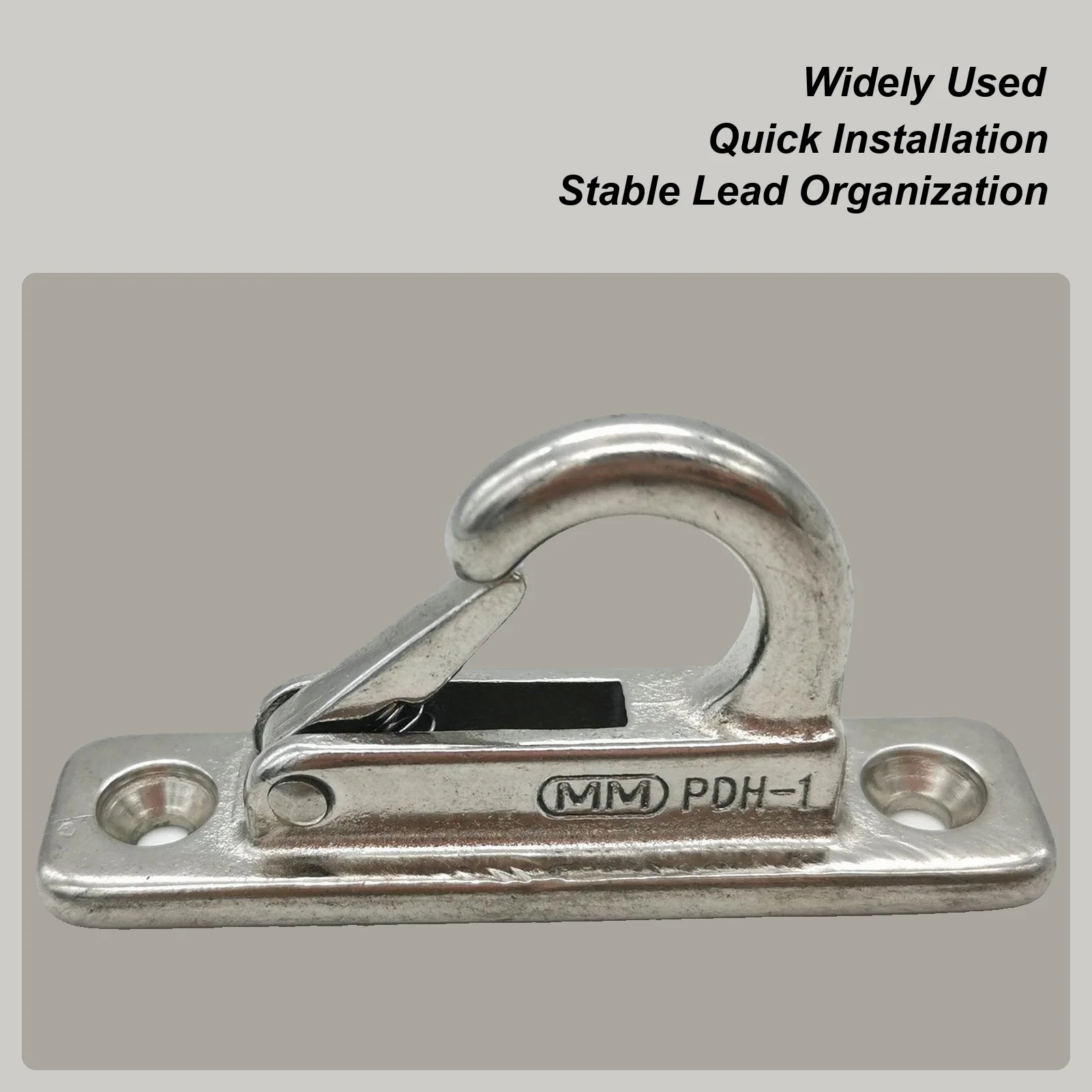 

Dog Leashes Hanger Indoor Mounted Pet Lead Hook Stainless Steel Dog Leashes Parking Holder For Outdoor Living Room Front Door