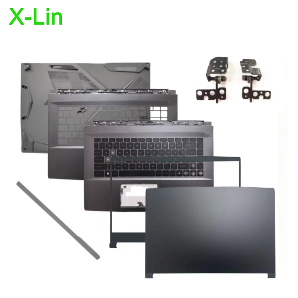For MS Thin A15 MS-16R8 16RK screen back cover front bezel palm rest bottom case hinge cover hinge laptop frame upper lower
