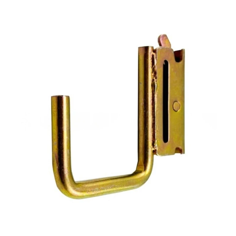 Pack of 6 Iron E Track J Hooks Engineered for Quick Setups and Firm Grip on E Track Guards J Hooks for Commercial Trucks
