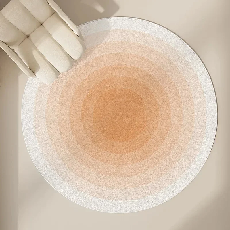 

Круглый ковер для гостиной градиентного цвета — легкий круглый ковер в минималистском стиле для журнального столика, дивана, стула, коврика для домашнего декора