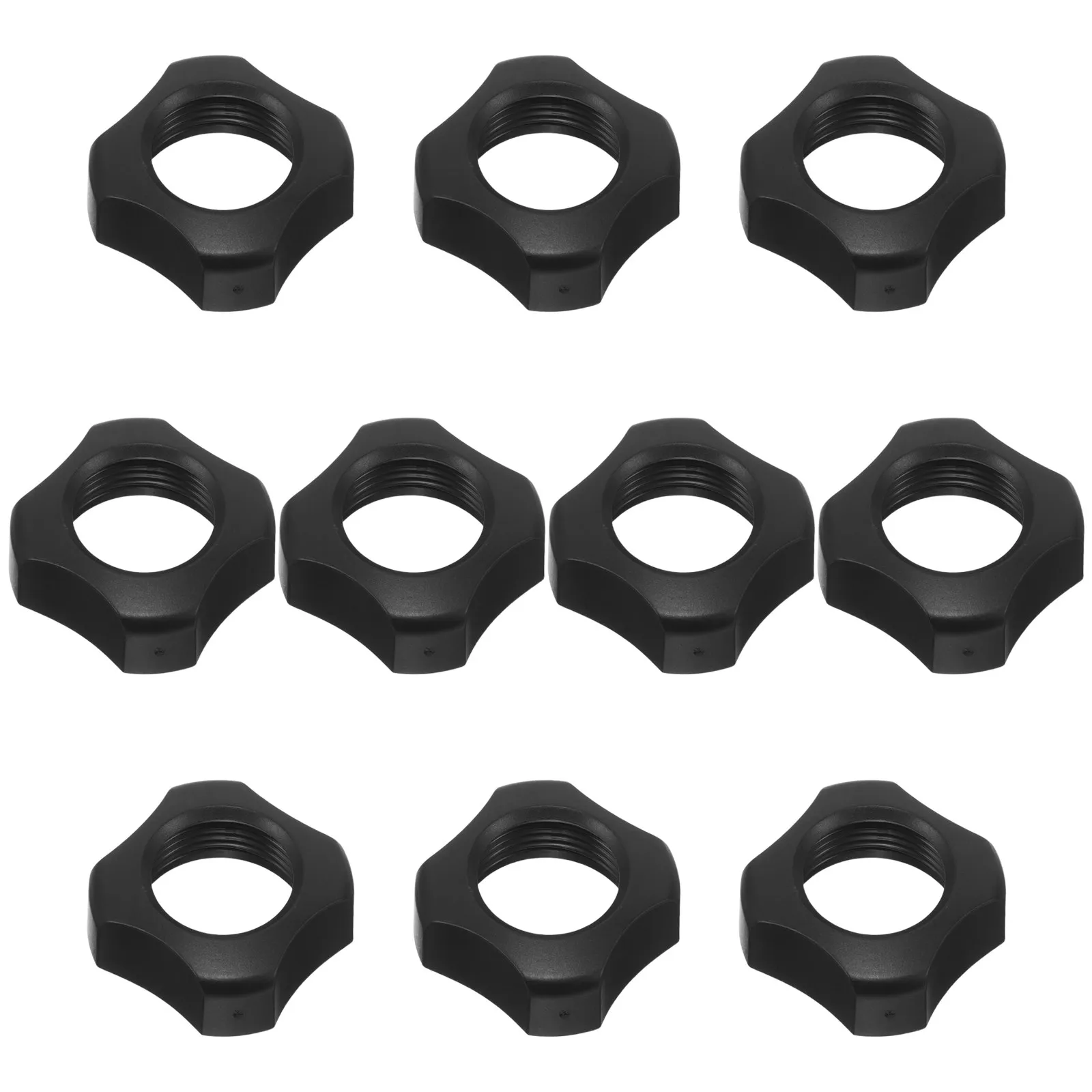 10Pcs Car Phone Mount Replacement Parts - Universal Air Outlet Holder Bracket with Tightening Ring for Dashboard Use