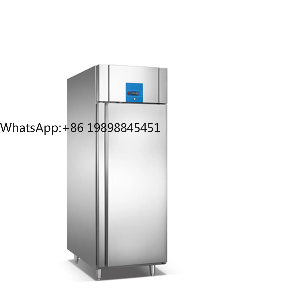 

High Quality European-Style Stainless Steel Upright Refrigerator Commercial Kitchen Equipment Single-Temperature Portable