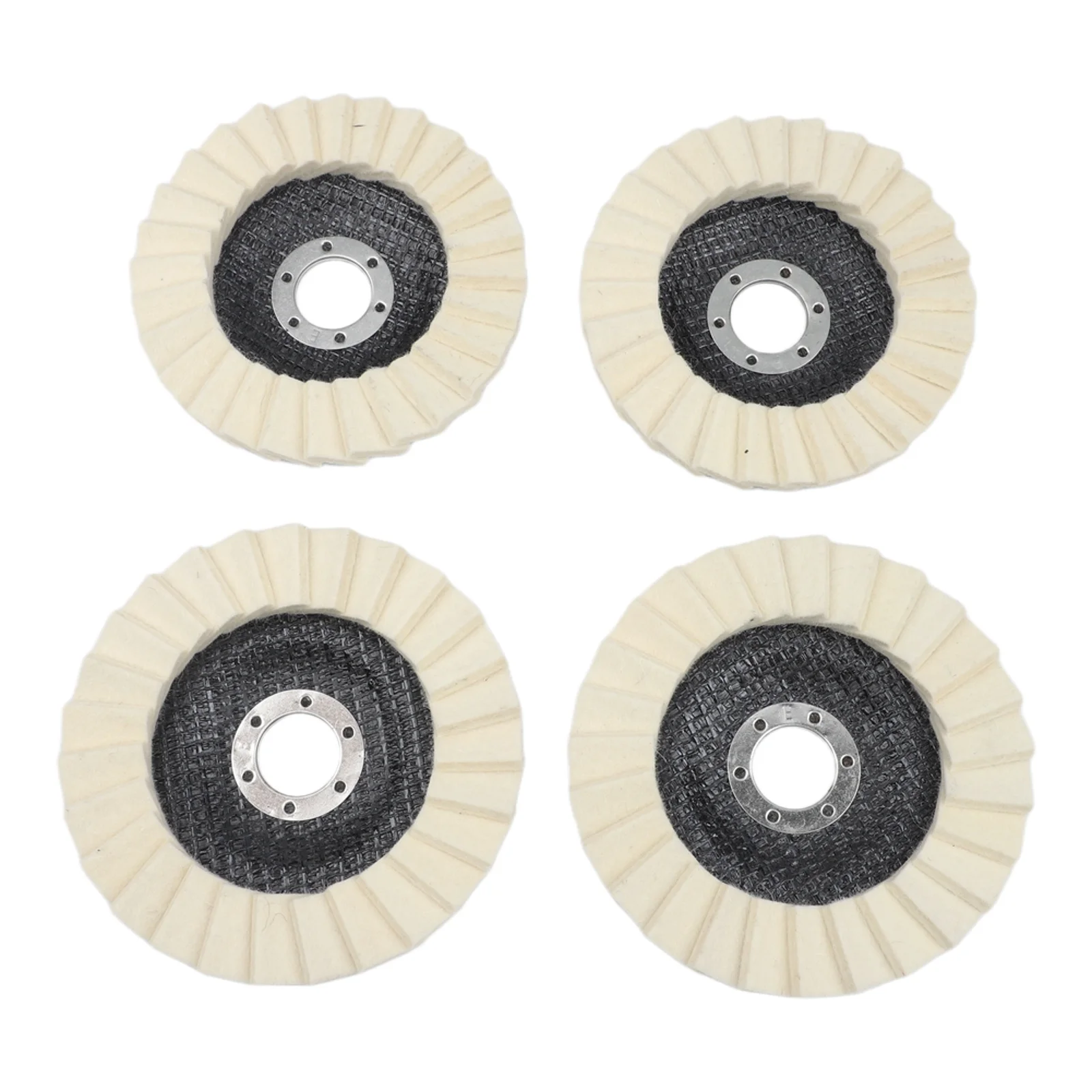 22mm Center Hole Flap Disc Polishing Wheel for Metal and Non-Metal Surfaces Including Stainless Steel Copper Aluminum Glass
