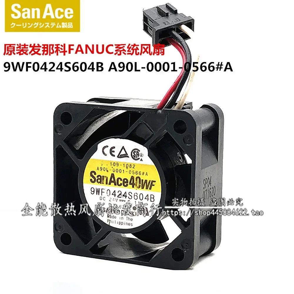 

Вентилятор охлаждения сервера Sanyo 9WF0424S604B DC 24V 0.11A 3-проводной 40x40x20мм A90L-0001-0566 # А