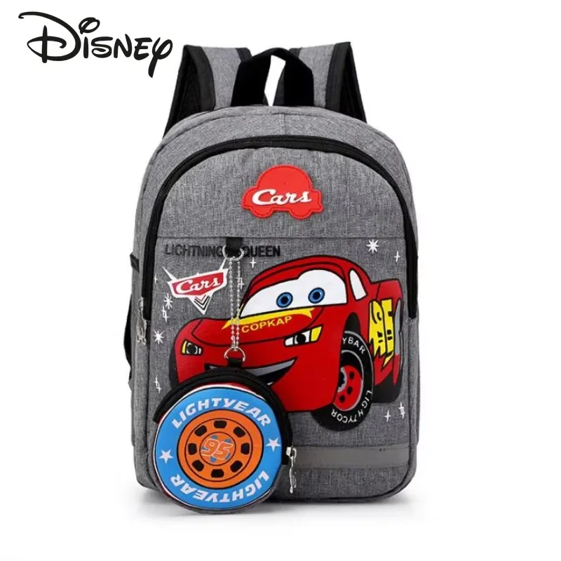 

Disney New Fashion 2-piece Children's Schoolbag Fashion Trend Children's Schoolbag Cartoon Cute Kindergarten Boy Backpack