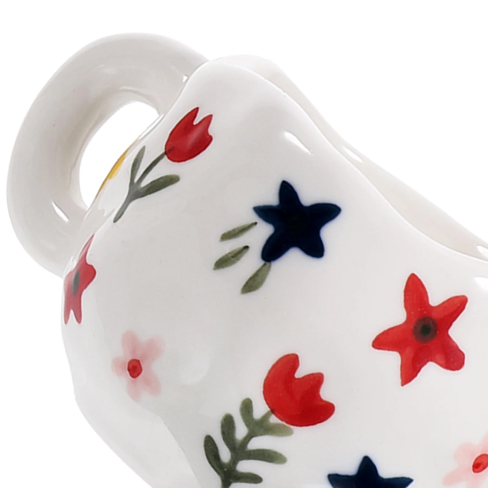 

Decorative Ceramic Mug Creative Festive Atmosphere Convenient Handle Smooth Rim Easy Maintain Ceramic Coffee Mug