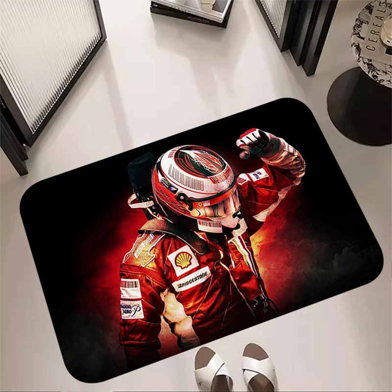 Hallwy Cartpet Living Room F1 Racer 33 Number Rugs Foot Carpets Entrance Doormat Soft Bedside Rug Floor Mats Non-slip Mat Home