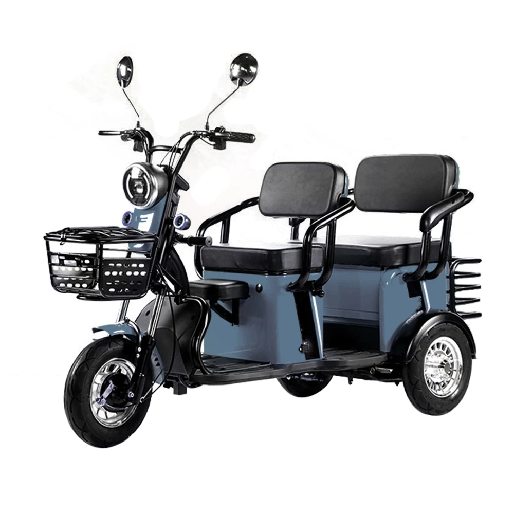 800W/1000W Electric Cargo Tricycle For Adult OEM ODM Tricycle With Custom Logo