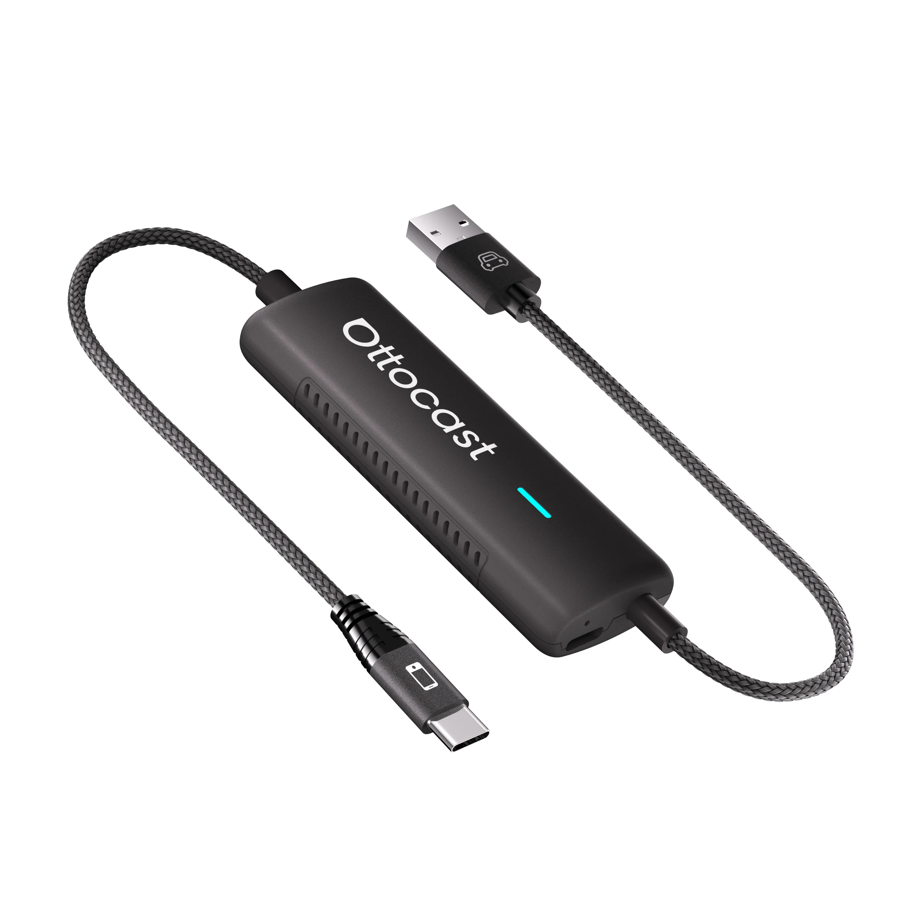 

Новинка 2025 года, адаптер для автомобиля Ottocast, беспроводной адаптер CarPlay, двунаправленный адаптер управления MirrorTouch для автомобилей, медиа