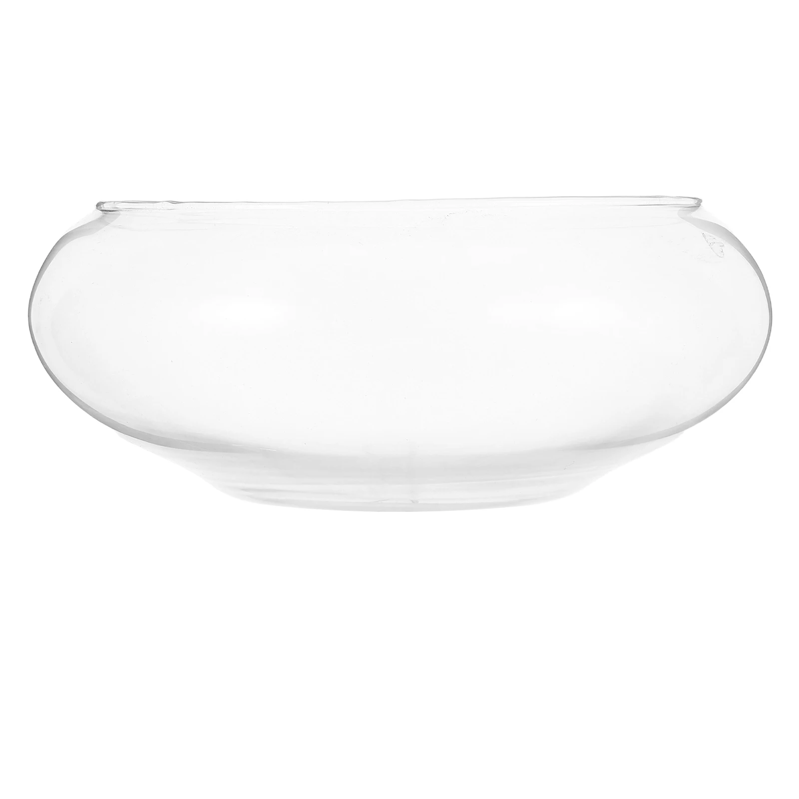 

Clear Glass Planter Pot Succulent Container Desktop Fish Tank Exquisite Workmanship Home Office Balcony Decor Succulent Planter