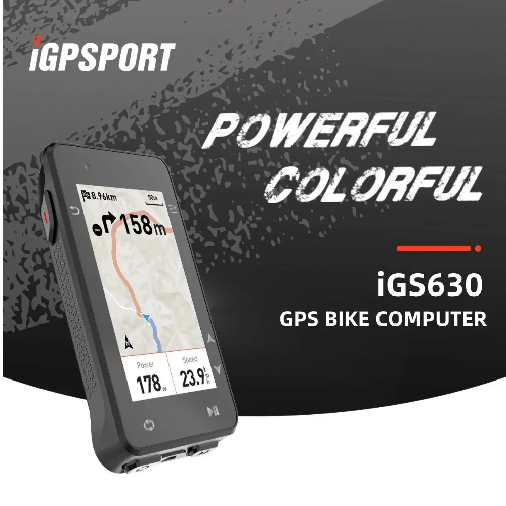 iGPSPORT iGS630 Bike GPS Computer Global Offline Map Navigation Cycling Wireless Speedmeter Support Electronic Shifting Odometer