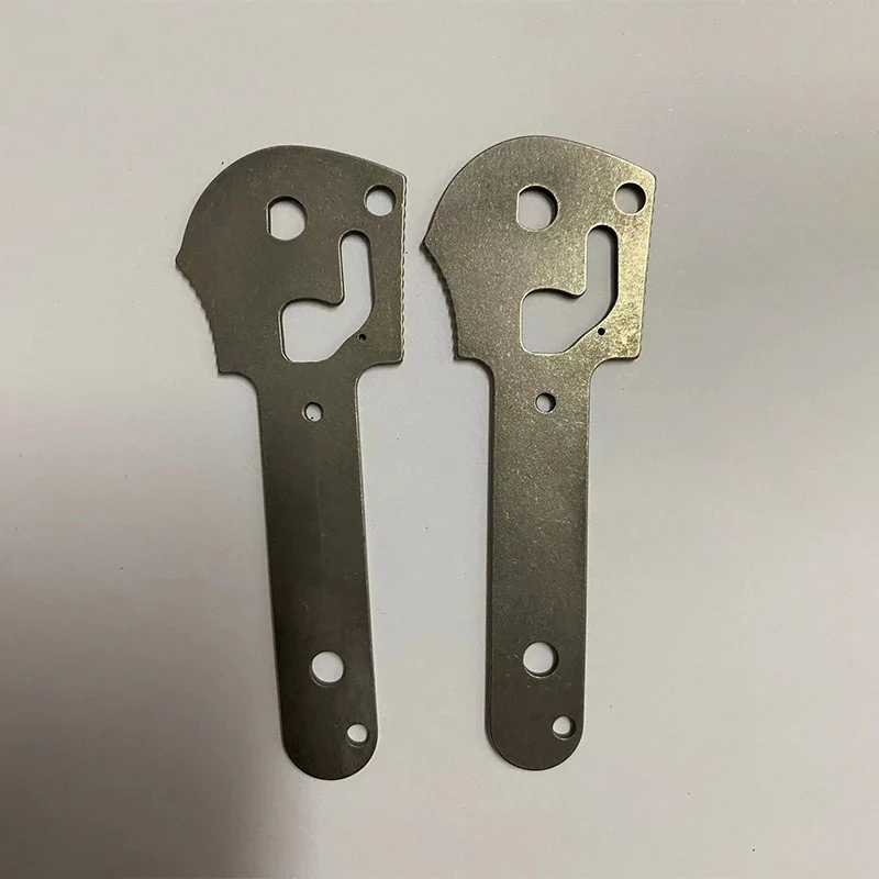 Imagem -05 - Faca Dobrável Forros de Forro de Aço Bloqueio Placas para Benchmade 551 Griptilian Faça Você Mesmo Faça Modificar Acessórios Aço Inoxidável Par