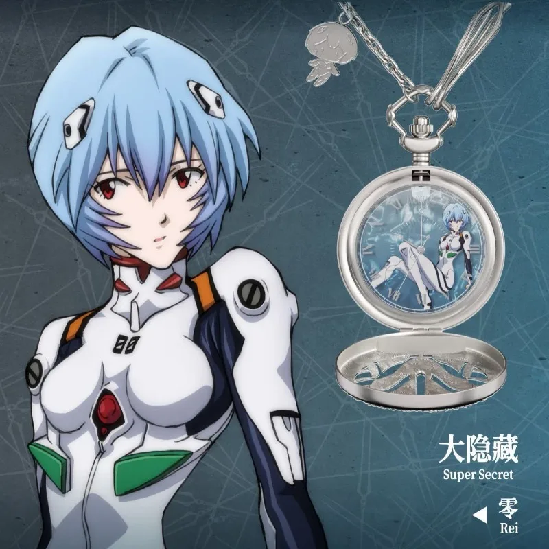 Genuine MAIHE BOXFUN Neon Genesis Evangelion Time Completion Plan Asuka Langley Co-branded Watch Anime Blind Box Wristwatch view 3