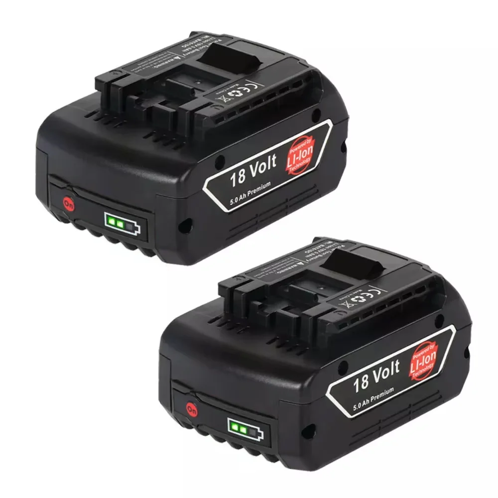 Voor BOSCH 18V 8.0Ah Lithium-ion Batterij GBA 18V 8000mAh Professionele GBA GSR GSB BAT618 BAT609 BAT619 BAT620 Power Tool Batterij - afbeelding 1