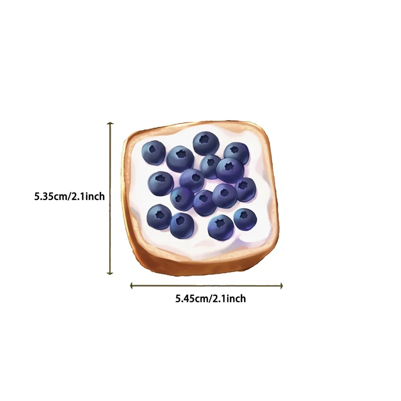 10/30/50 قطعة Kawaii INS الأزرق PVC لزجة ملصق الجمالية DIY بها بنفسك الديكور سكرابوكينغ لوازم المحاسبة اليدوية #3