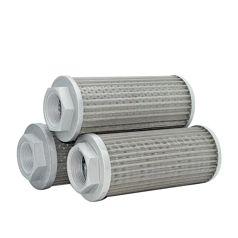 Oil suction filter hydraulic oil filter element