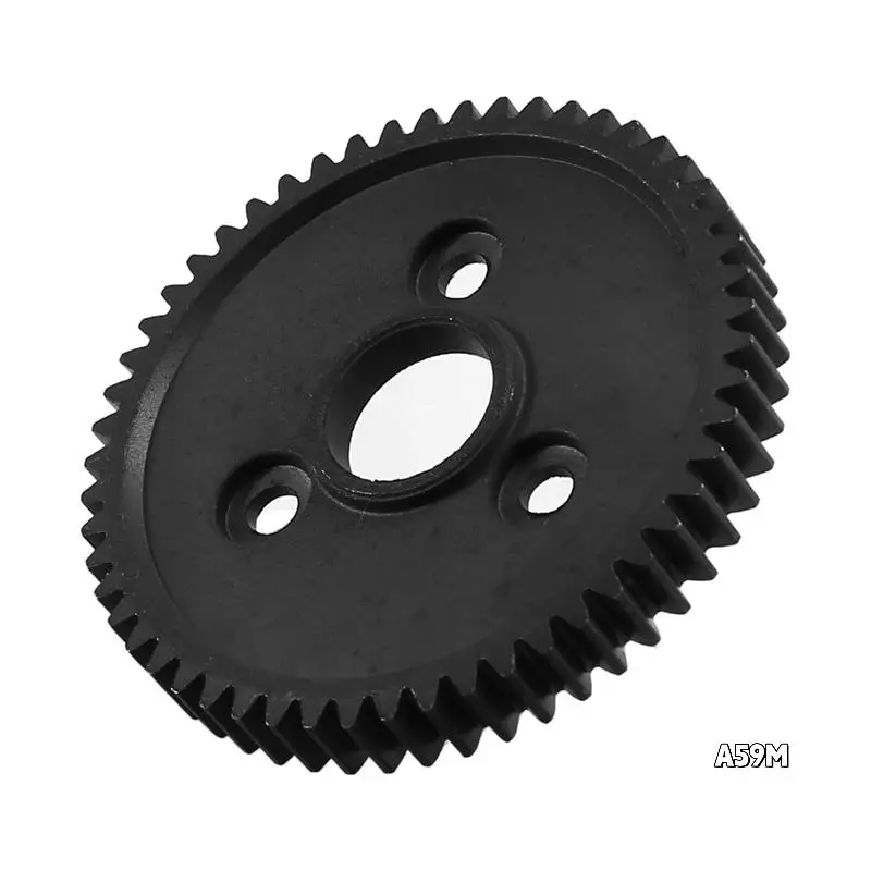 54T M0.8 11Mm Big Gear Hardened Steel Motor Gear Fortraxxas Slash E-REVO Summit 1/10 RC Car Black