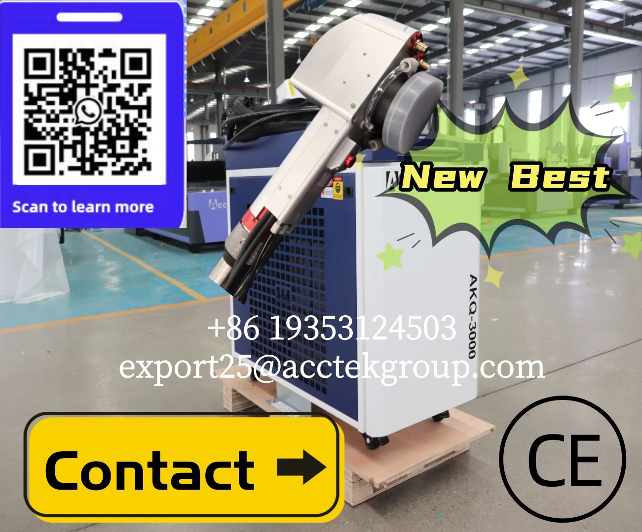 Двойная маятниковая лазерная чистящая машина 3000 Вт, ручная для аэрокосмической автомобильной части из титанового алюминиевого сплава, удаление пятен от ржавчины и масла