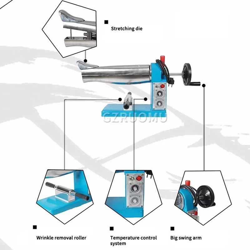 HL-B Boot Shaping Machine Shoe Wrinkle Removing Machine Shoe Boot Stretching Expanding Machine With Temperature Control System