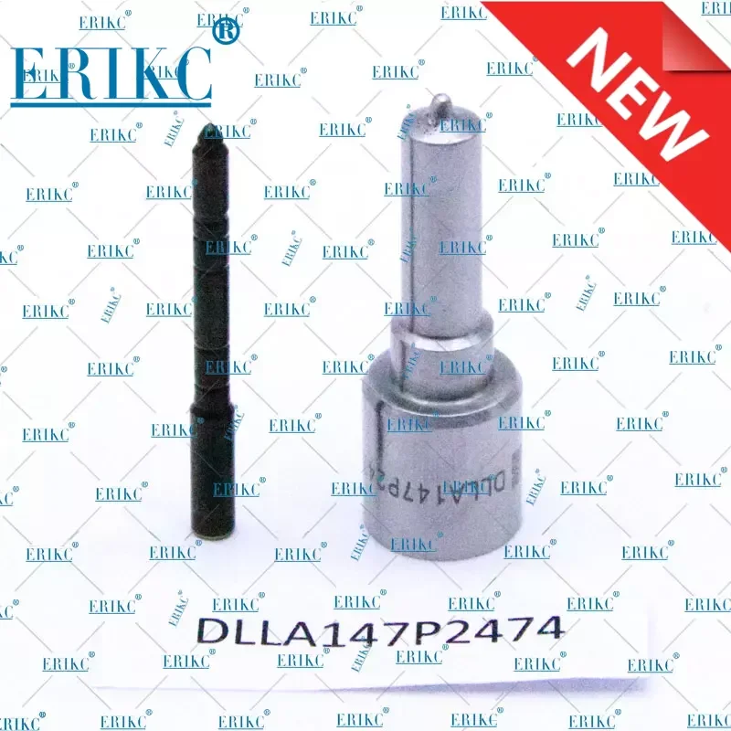 ERIKC DLLA 147 P 2474 Fuel Oil Burner Spray Nozzle DLLA 147P2474 Genuine Common Rail Injector Nozzle Spray DLLA 147 P 2474