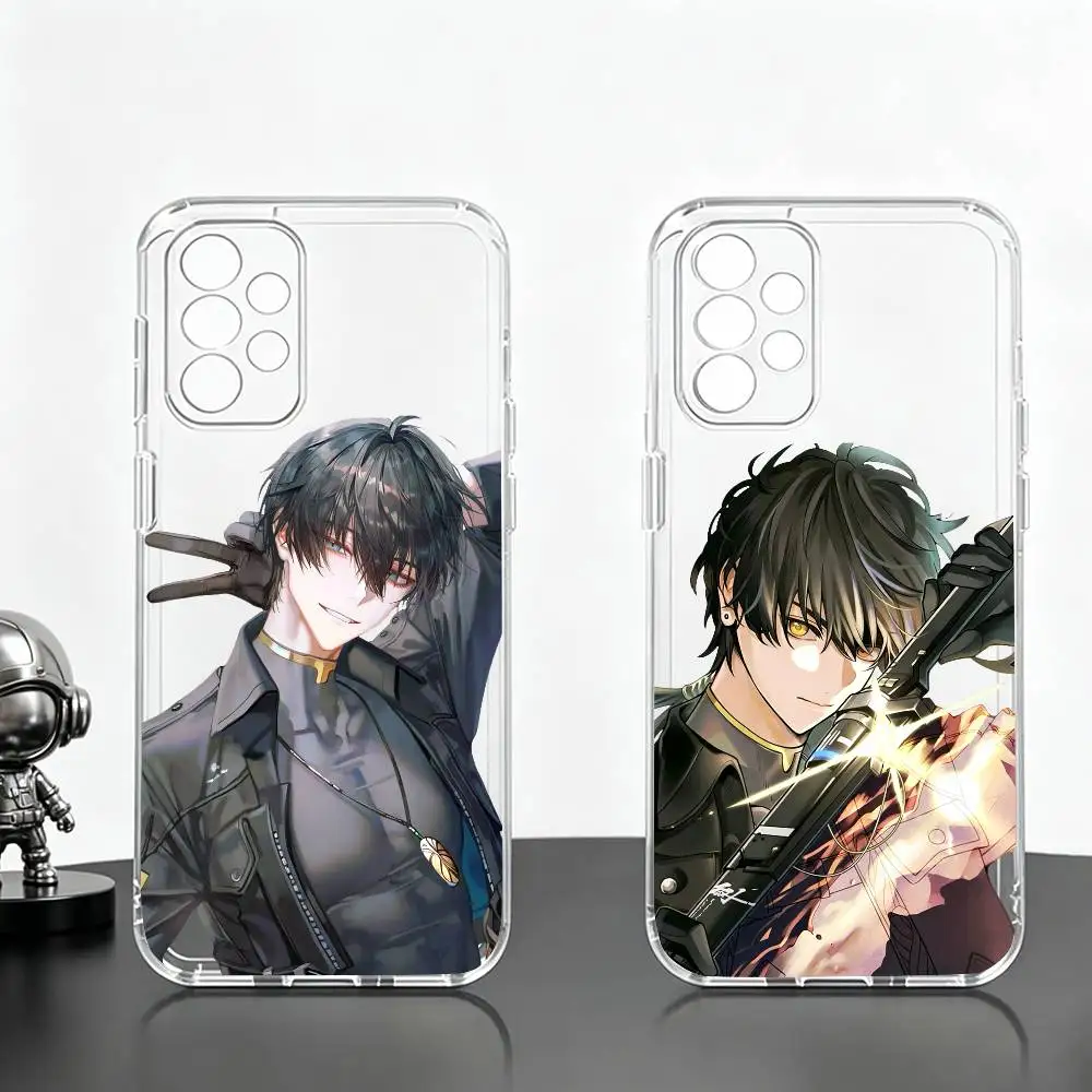 Wuthering Waves Rover  Phone Case For Samsung S25,S24,S21,S22,S23,S30,Ultra,S20,Plus,Fe Transparent Cover