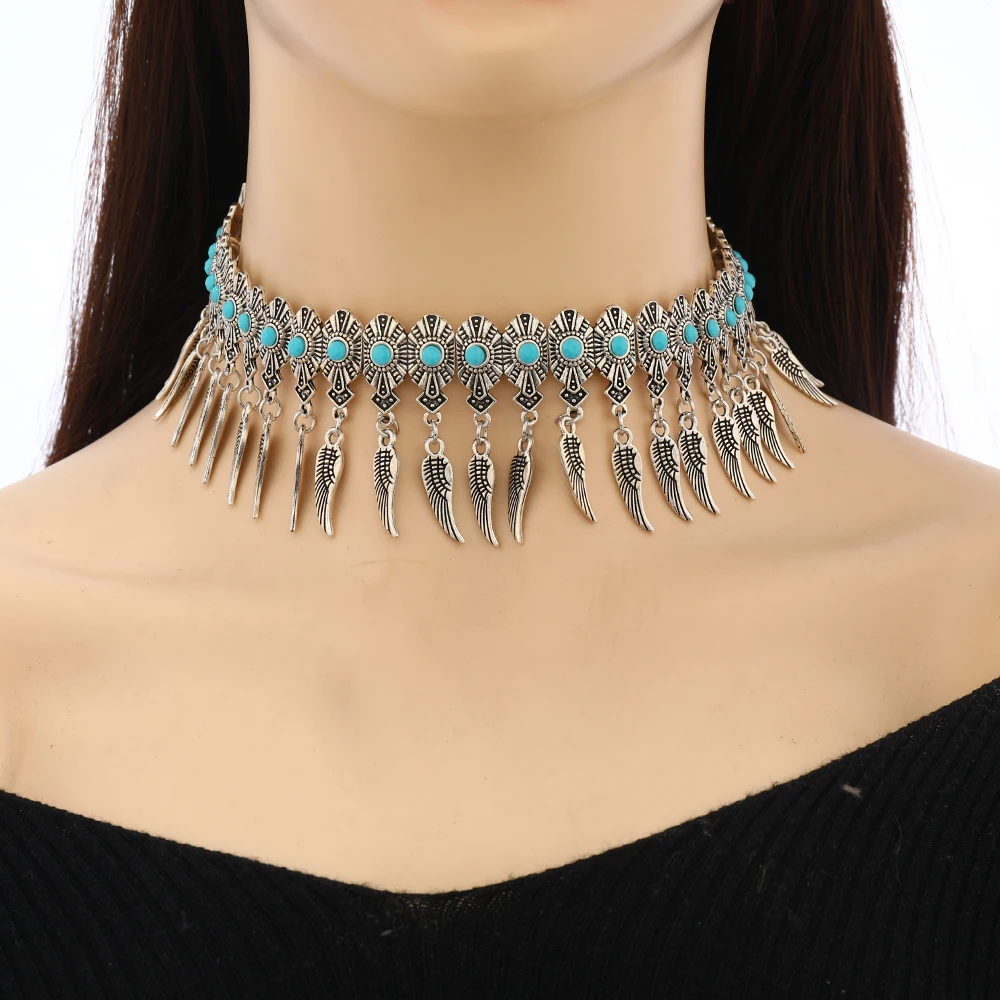 Ethnic Fashion Trends 2025 - 2025 tendência pescoço jóias boêmio estilo