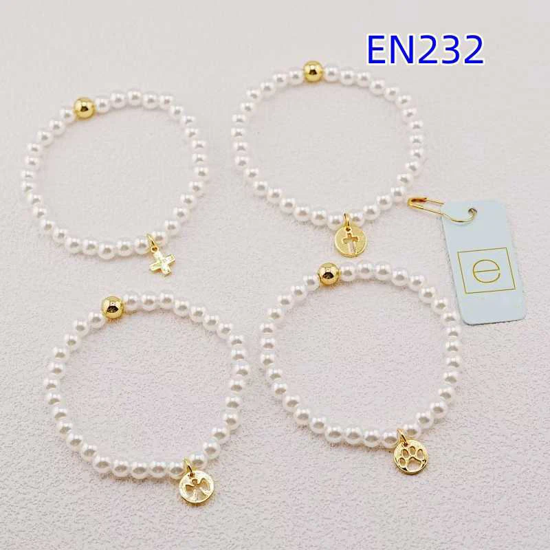 

VKVVA Fashion Jewelry Gold-Plated Pearl Pendant Round Cross, Paw, Eagle Bracelet for Women Birthday Gifts, Unique Gift