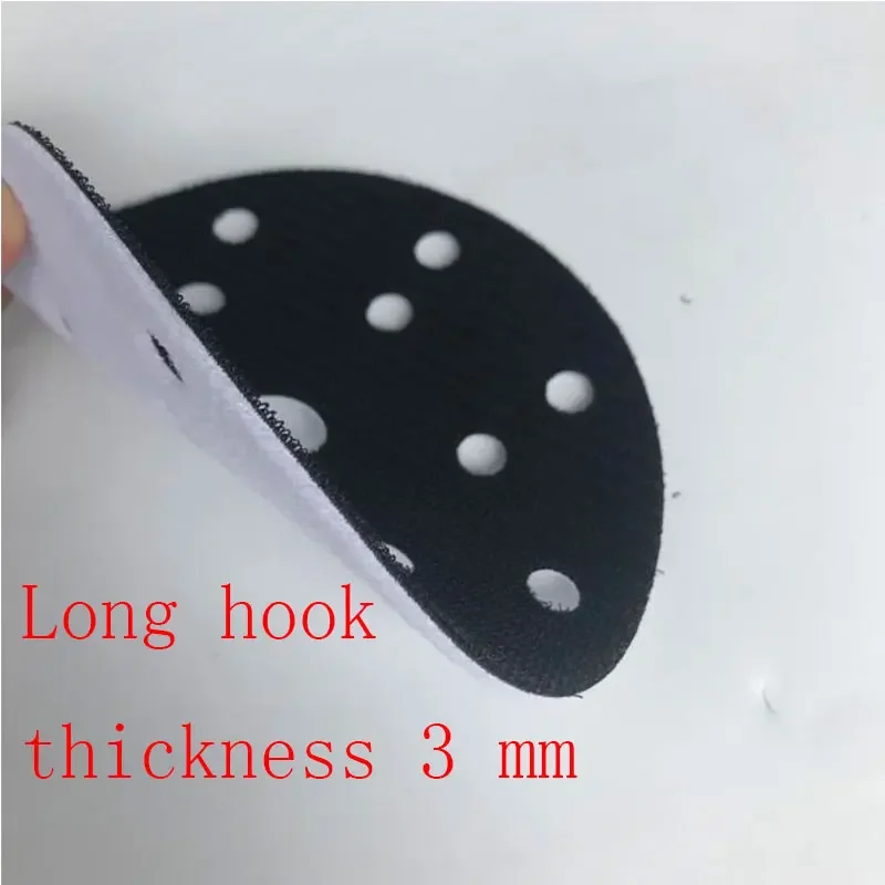 Sand Pad 6 Inch Ultra-Thin Sponge Pad Polishing Protection Pad 150mm Pneumatic Grinding Sandpaper Round Car Painting Tool