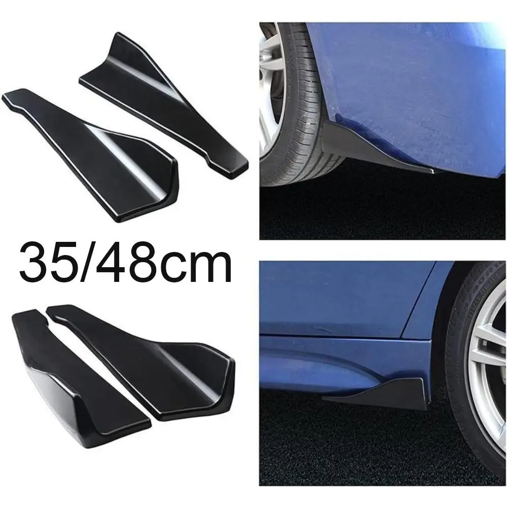 

Spoiler Splitter Car Bumper Spoiler Rear Lip Diffuser Extensions Car Corner Bumper Guards ABS Carbon fibre