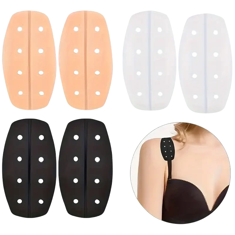 2/4pcs Underwear Shoulder Pads Silicone Bra Straps Anti-Slip Soft Shoulder Pads Belts Holder Cushions Women Intimate Accessories