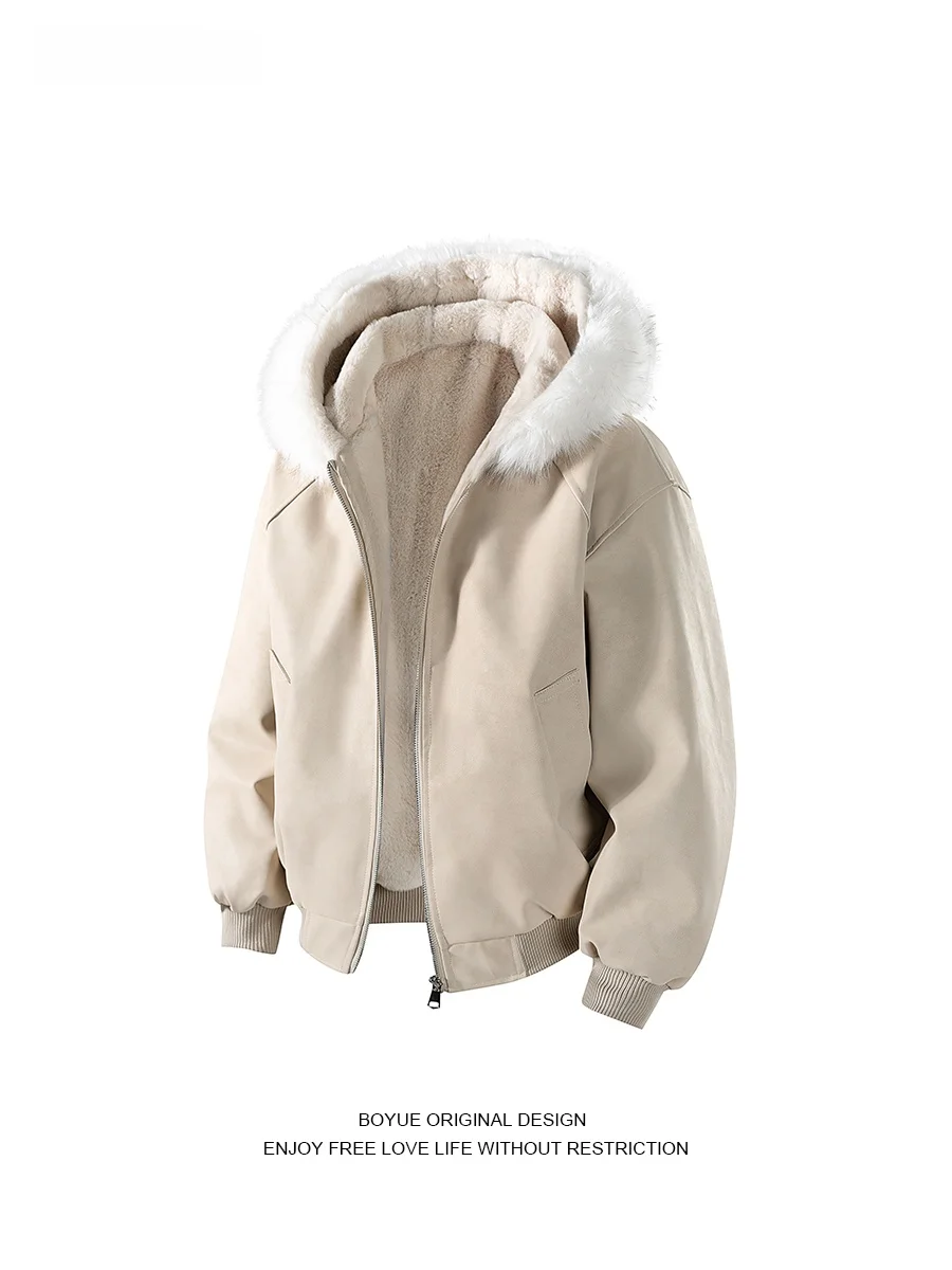 

Boyue Мраморная шляпа Jaet Молодежное уличное теплое хлопковое пальто с капюшоном на подкладке для подростков и твитов для мальчиков и девочек