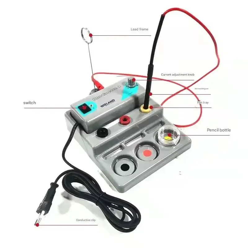 Small Pen Type Electroplating Machine for Repairing of Defective Electroplating Products