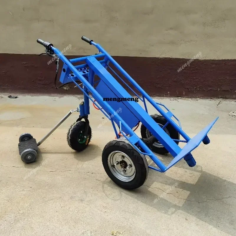 AB Hot sales Lead-acid Battery Home Decoration Platform Structure Elevator of Electric Tiger Tile Car Trolley Cement Sand Car