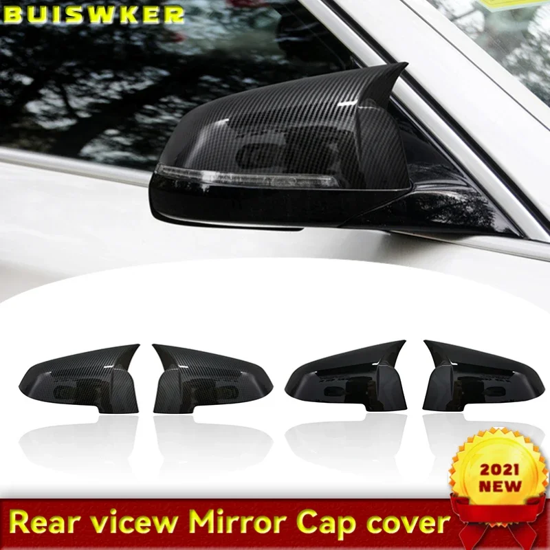 

1Pair Car Rearview Mirror Covers Trim Caps For BMW 5 6 7 Series F10 F11 F18 GT 5GT F07 F06 F12 F13 LCL Auto Parts