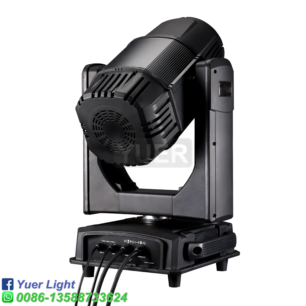 Foco de luz LED resistente al agua IP65 para exteriores, foco de cabeza móvil de 400W, CMY + CTO + RDM, efecto de Zoom, DMX, evento, escenario, parque, iglesia, 2 unidades por lote