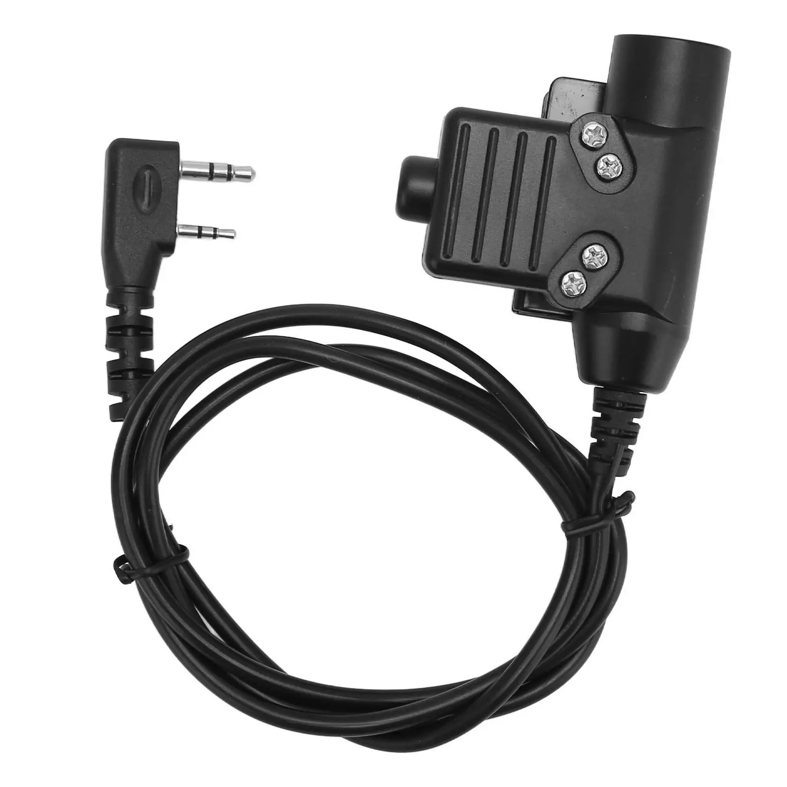 U94 PTT Adapter Cable for kenwood & for baofeng Walkie Talkies - Plug & Play Easy Connection