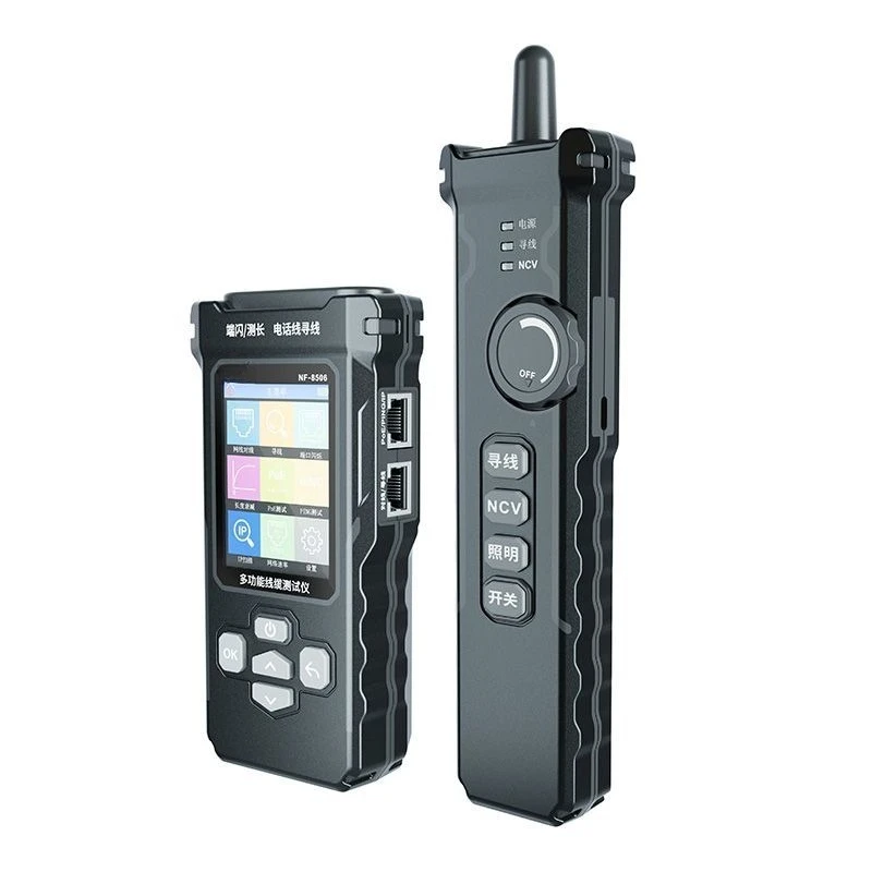 Multifunctional Network Cable Tester Wire Locator NCV Non‑Contact Voltag Test LAN Cable Finder With LED Flashlight For RJ45 RJ11