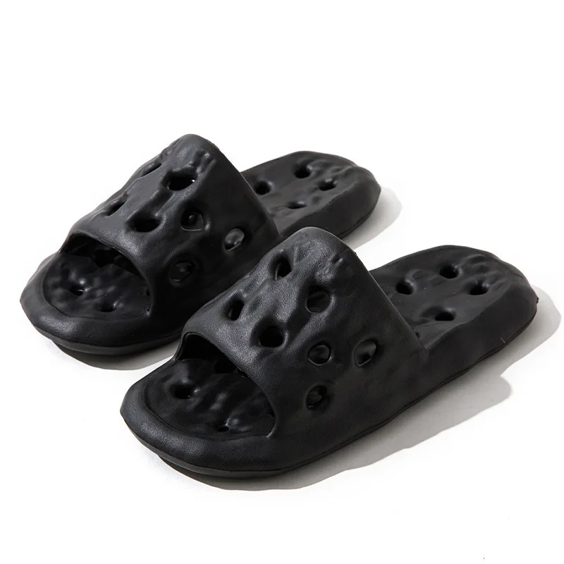 EVA Drainage Slippers - Quick-Dry Bathroom Sandals for Couples, Ultra-Soft Anti-Slip Home Slides with Massage Texture