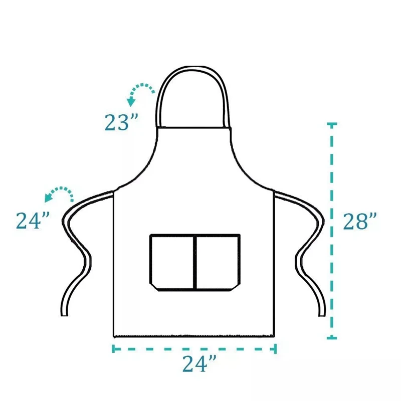 10 Pack Bib Apron - Unisex Black Apron Bulk With 2 Roomy Pockets Machine Washable For Kitchen Crafting Bbq Drawing