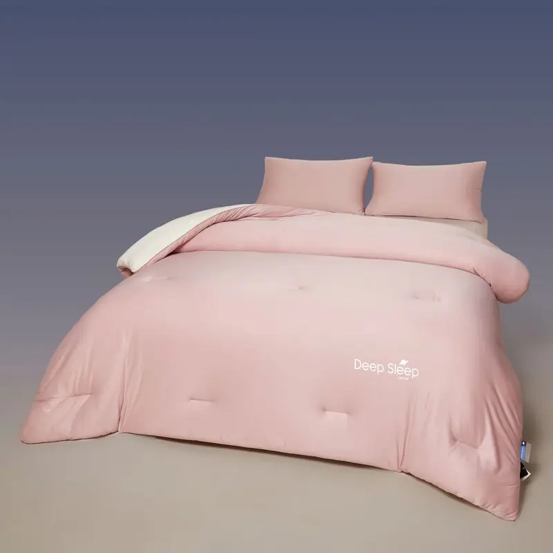 Deep Sleep Comforter Pro All Season Temperature Control Thin Quilt Core Washable Universal for Spring Autumn Bedding for Student