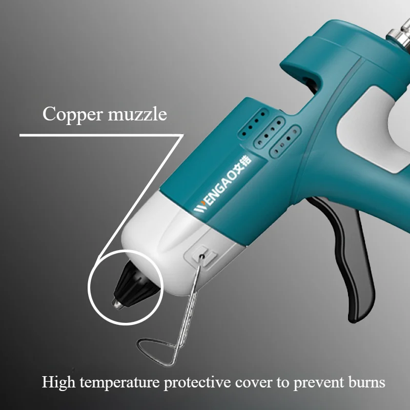 30W Hot Melt Glue Gun Digital Display Temperature Adjustment EU UK US AU Plug Portable Home DIY Electric Heat Temperature Gun