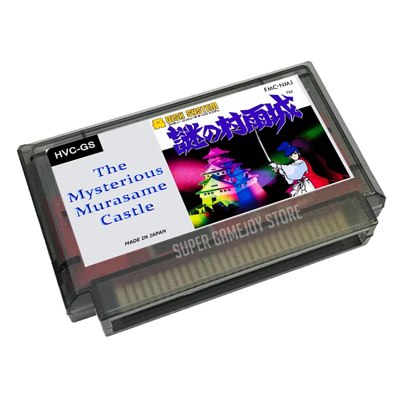 Mysterious Murasame Castle English(FDS Emulated) Game Cartridge for FC Console 60Pins 8 Bit Video Game Card