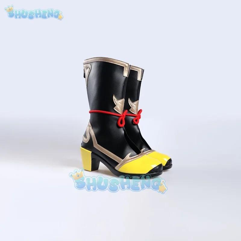 Genshin Impact cos Xiangling cosplay Anime game character shoes