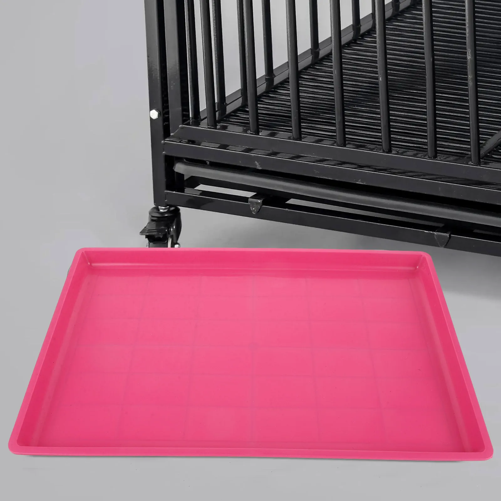 Pet Cage Tray Animal Litter Chicken Coop Dog Crate Bottom Replacement Bird Pan Plastic