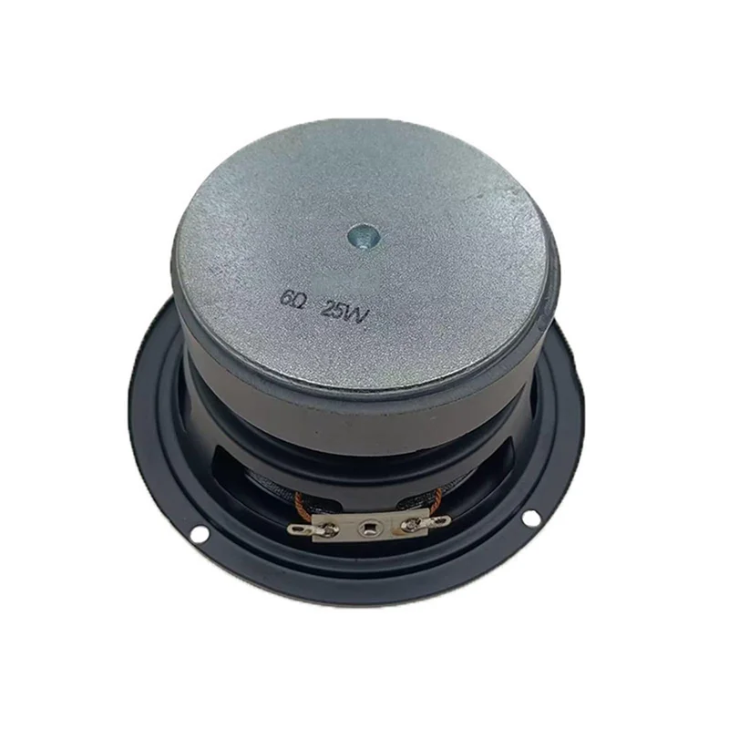 N82R Universal 4.5Inch Round Speaker Stereo Sound System 25W 6Ω Premium Audio Accessories Audio Midrange Loudspeaker