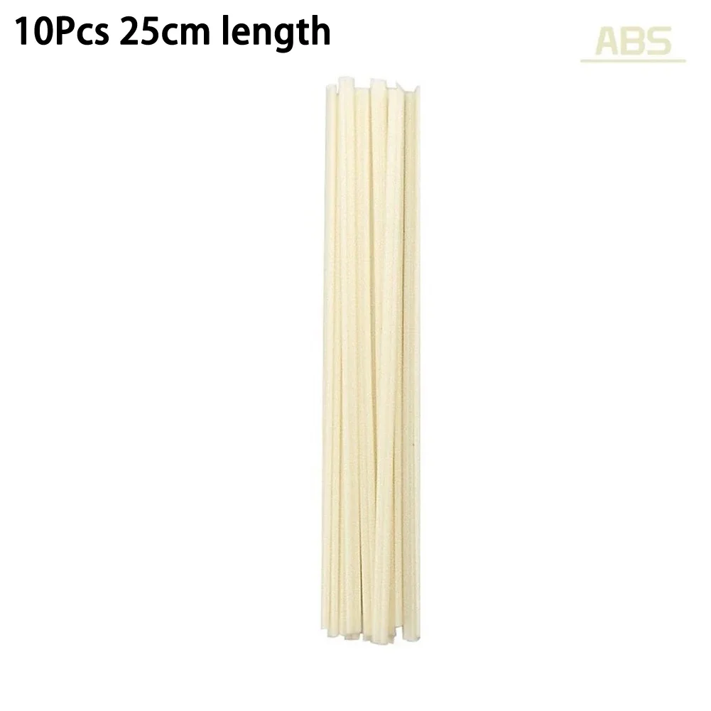 10Pcs 9.84 Inch Plastic Welding Rods ABS/PP/PVC/PE Welding Plastic Welder Practical For Plastic Welder Resists Acid