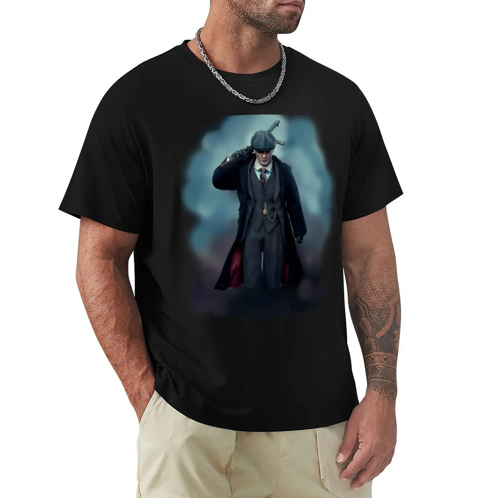 

Tommy Shelby T-Shirt shirts graphic tees boys whites animal prinfor boys mens graphic t-shirts hip hop