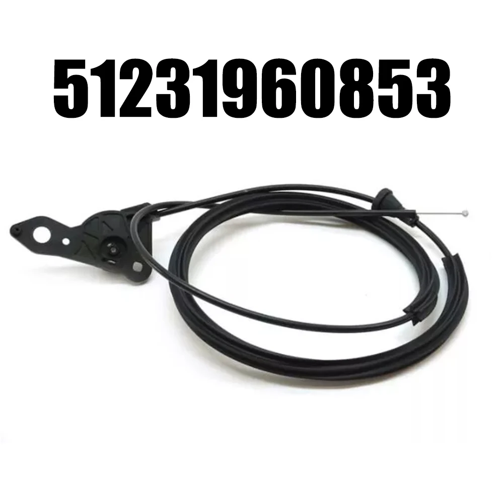 Car Accessories Hood Release Cable Replacement Installation Wear-resistant Easy To Install High Universality Fitment